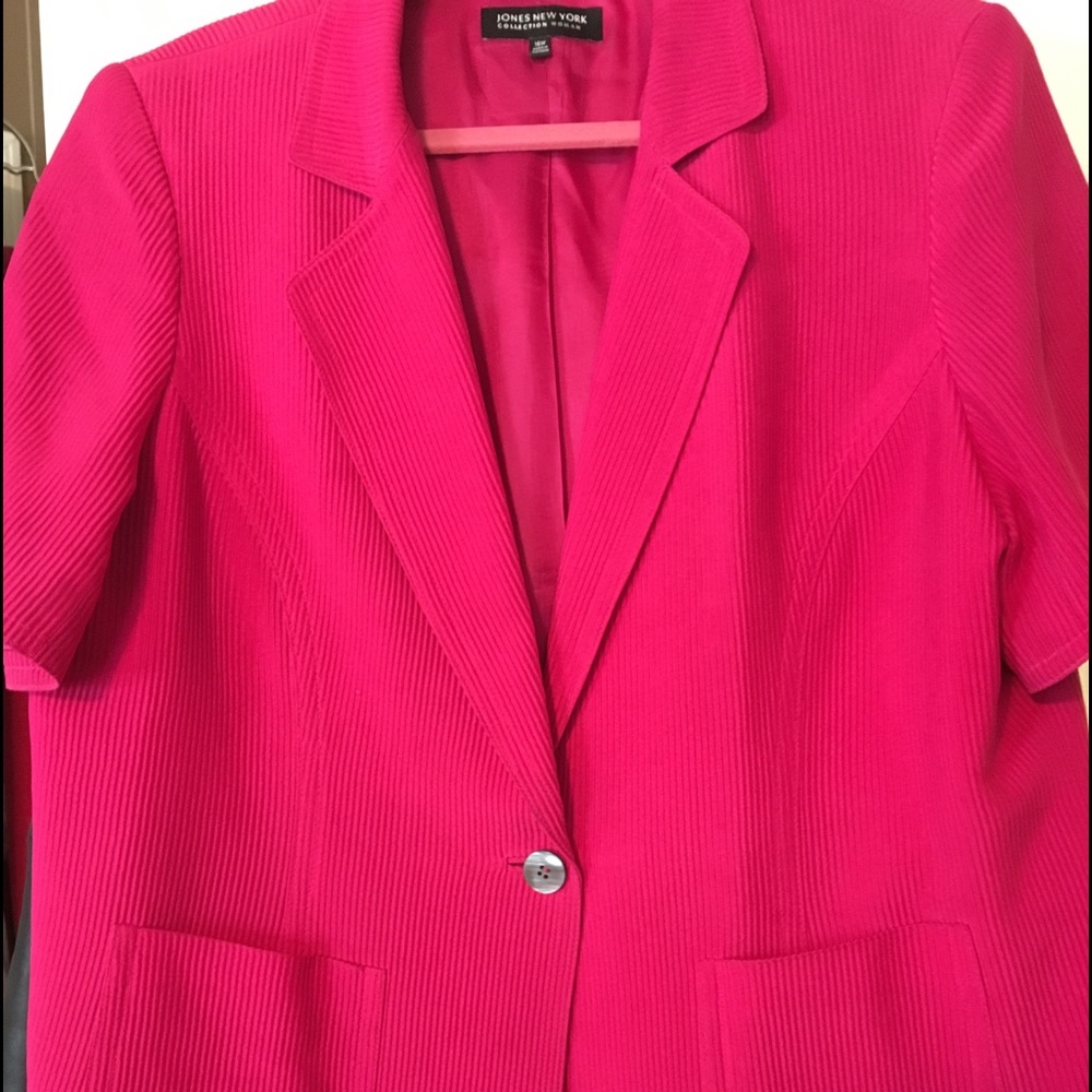 Jones New York pink jacket
